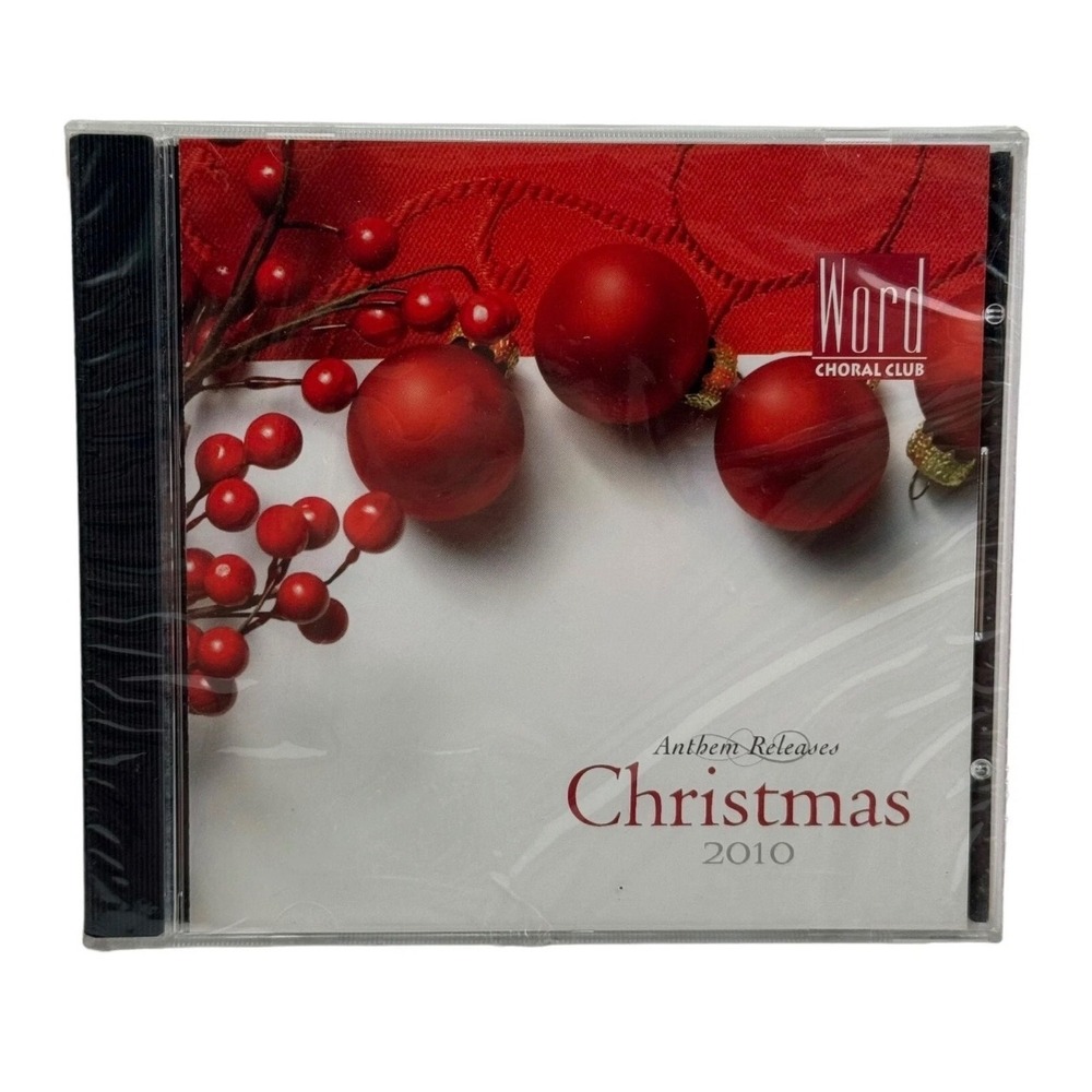 Word Choral Club Anthem Releases Christmas 2010 CD‎ New Sealed Choral Music